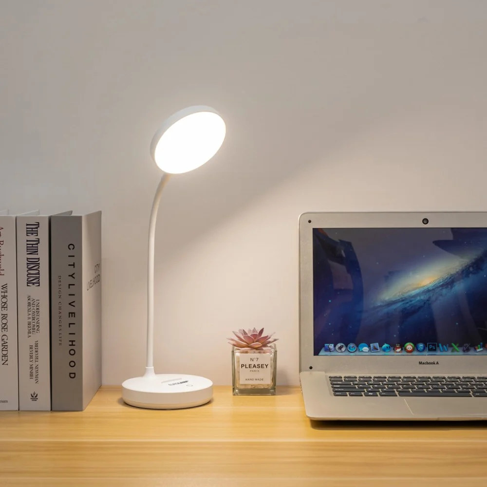 Настільна лампа Eurolamp 5W 400Lm 2800-6500K Type-C+Battery 2400mAh (LED-TLB-5W) — фото 4