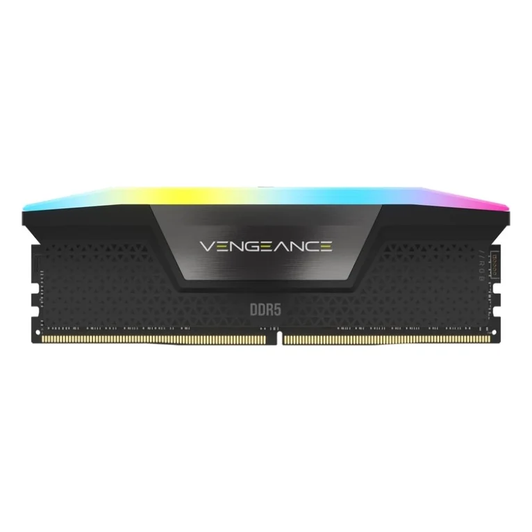 Модуль пам'яті для комп'ютера DDR5 96GB (2x48GB) 7200 MHz Vengeance RGB Black Corsair (CMH96GX5M2B7200C40) — фото 3
