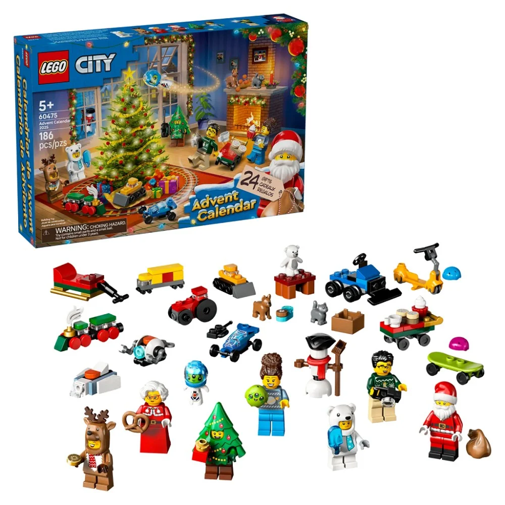 Конструктор LEGO City Різдвяний календар 2025 (60475) — фото 7