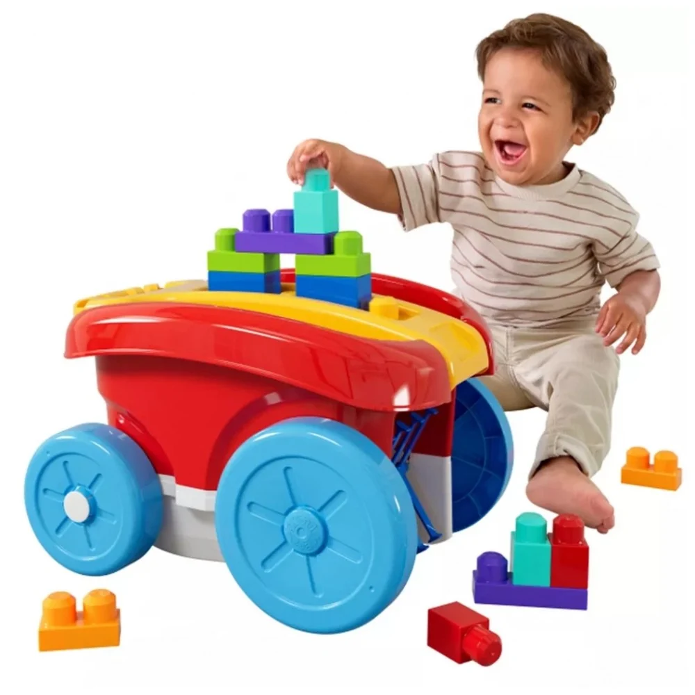 Конструктор Mega Bloks візок для збирання кубиків (JFR30) — фото 5