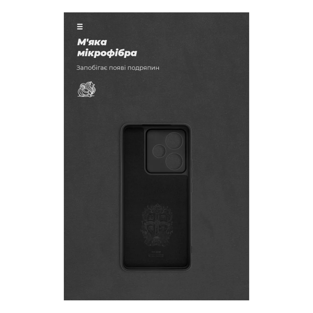 Чохол до мобільного телефона Armorstandart ICON Realme GT 7 5G / GT 7T 5G Camera cover Black (ARM83903) — фото 4
