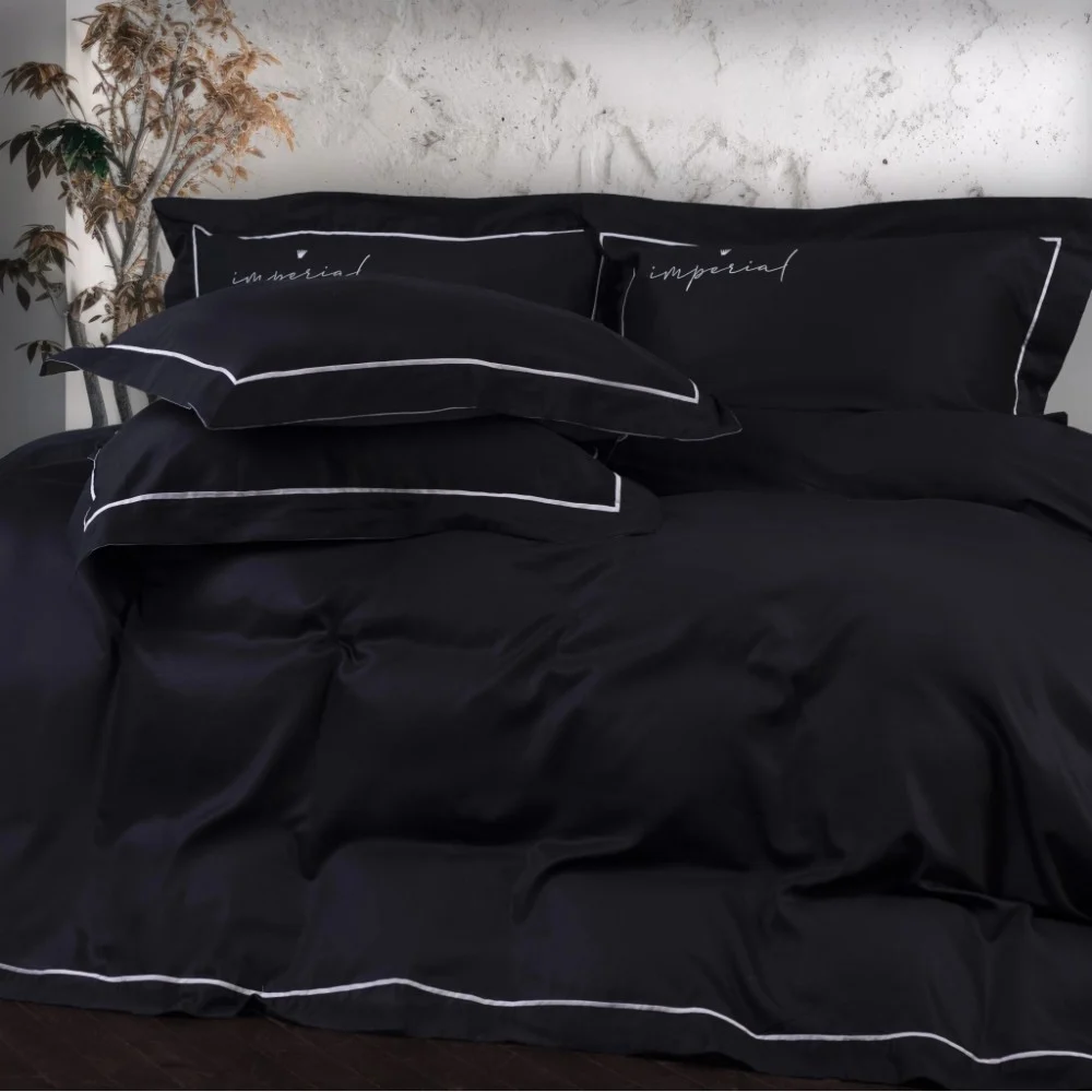 Постільна білизна MirSon Сатин Imperial Satin Turin 220х240 King Size (2200007299102) — фото 3