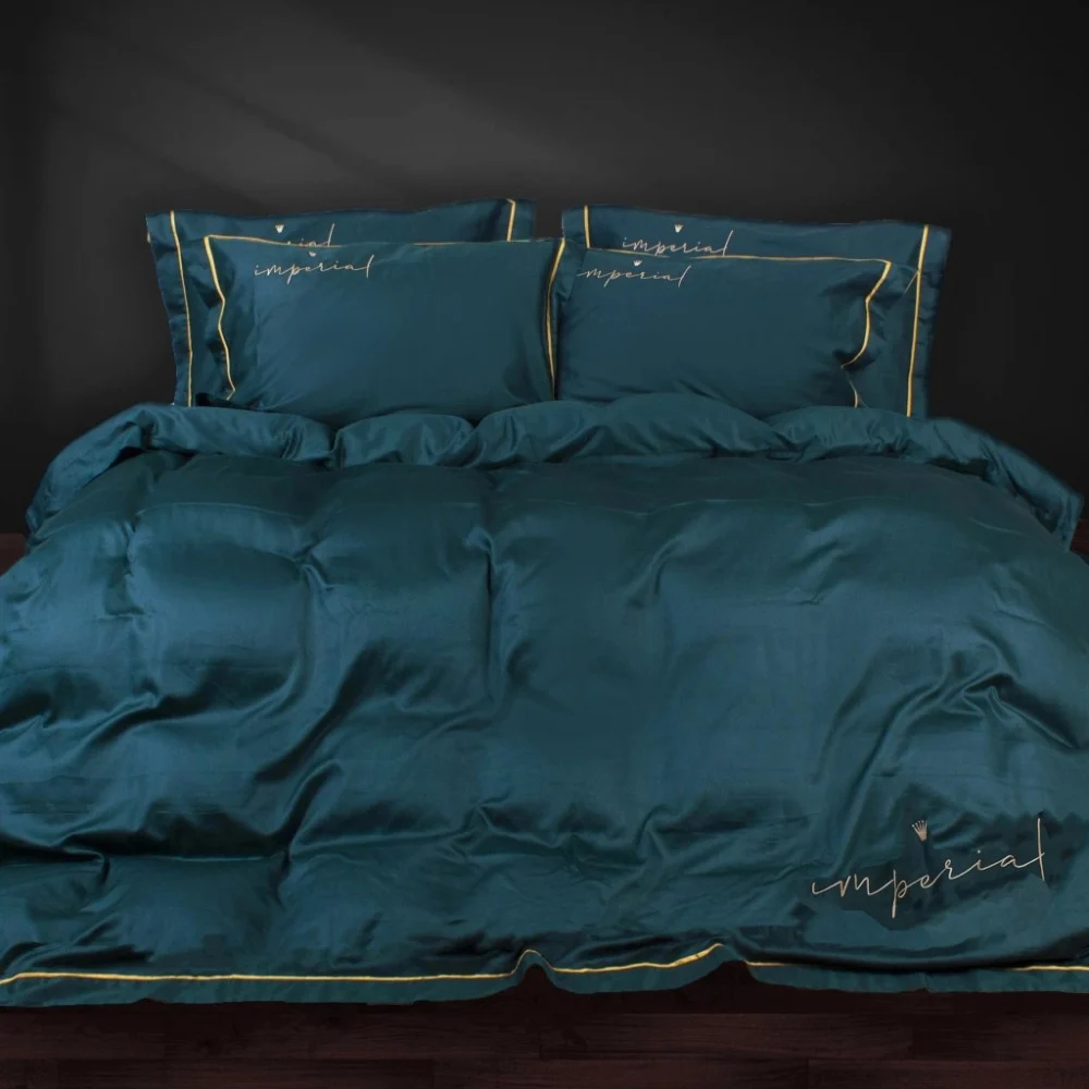 Постільна білизна MirSon Сатин Imperial Satin Catania 2 x 160 x 220 сімейний Євро (2200007178360)