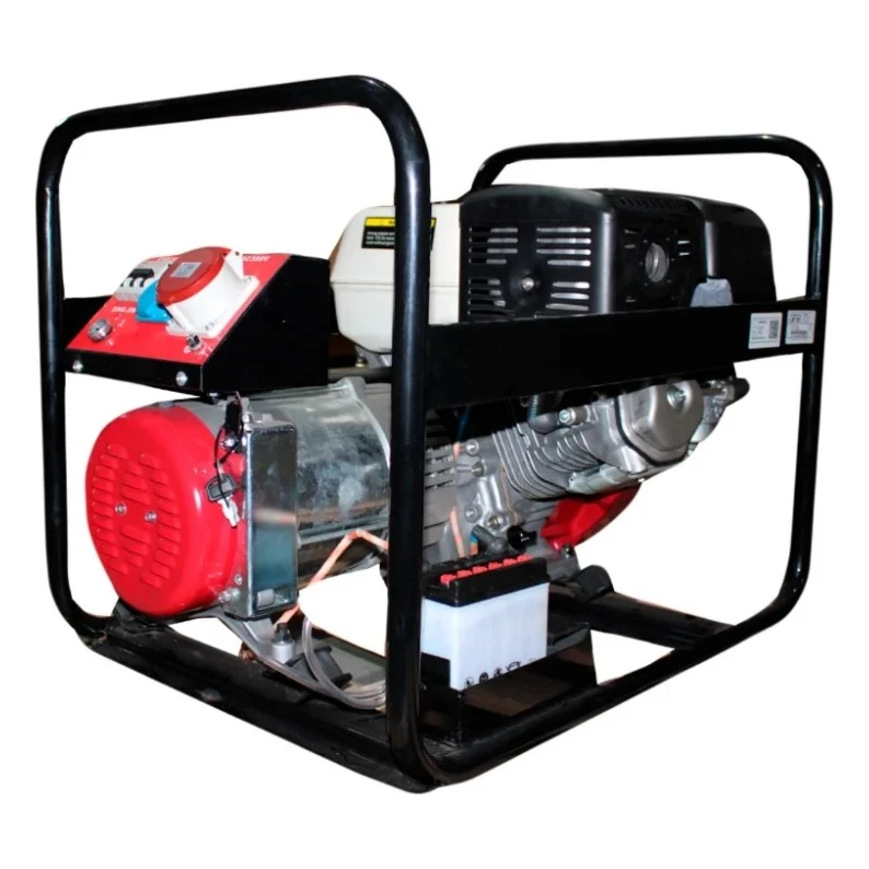 Генератор Carod CTH-6AE 3ф 220V/380V, 6kW, двиг.HONDA GX390, бензин, ел.стартер (CTH-6AE)