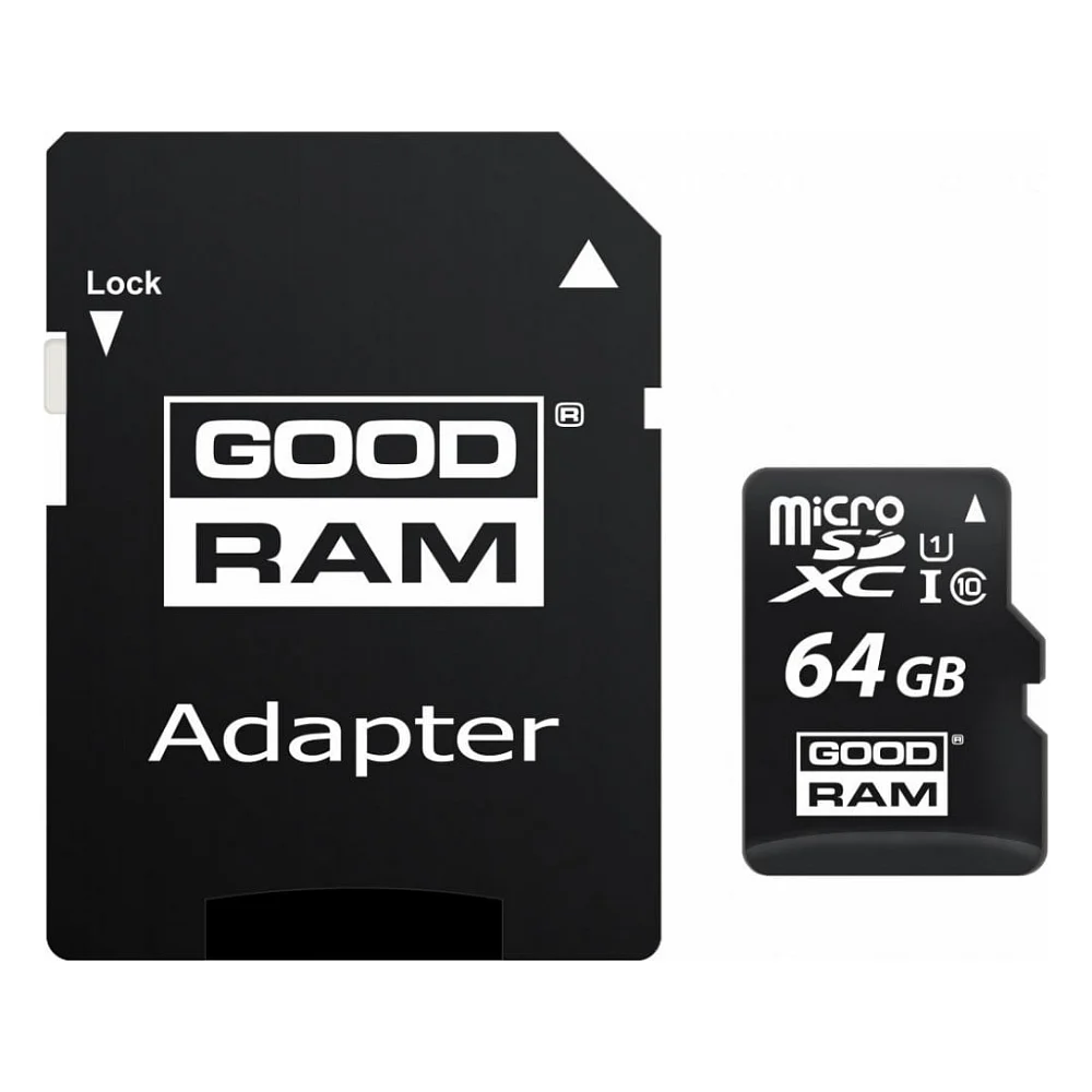 Карта пам'яті Goodram 64GB microSDXC Class 10 (M1AA-0640R11)
