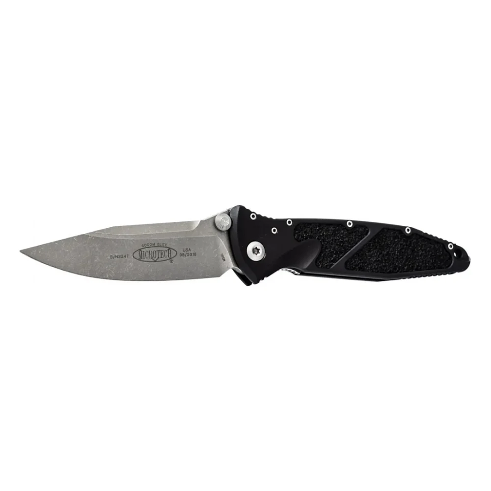 Ніж Microtech Socom Elite Drop Point Apocalyptic Black (160-10AP)