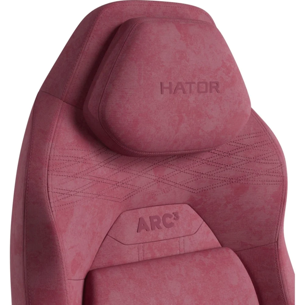 Крісло ігрове Hator Arc 3 L Velour Orchid Pink (HTC3444L) — фото 8