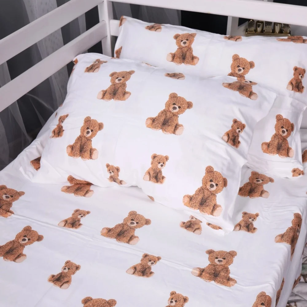 Постільна білизна MirSon 017 Teddy Фланель 200x220 Євро (2200009655586) — фото 5
