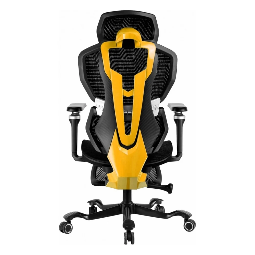Крісло ігрове GT Racer X-7001 Black/Yellow — фото 5