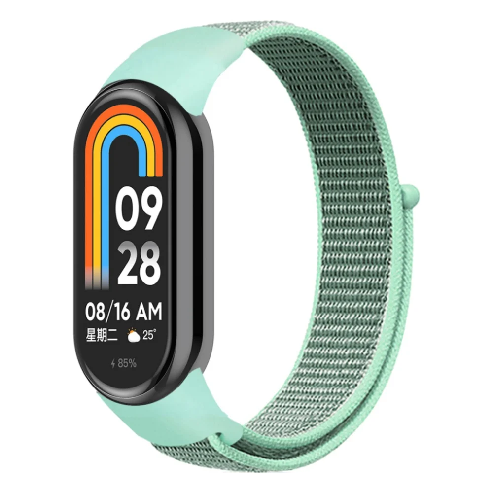 Ремінець до фітнес браслета Armorstandart для Xiaomi Smart Band 10/9/8 Mint/Grey (ARM86899)