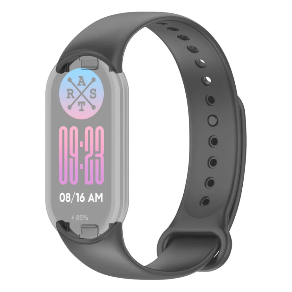 Ремінець до фітнес браслета Armorstandart для Xiaomi Smart Band 10/9/8 Platinum Grey (ARM86912)