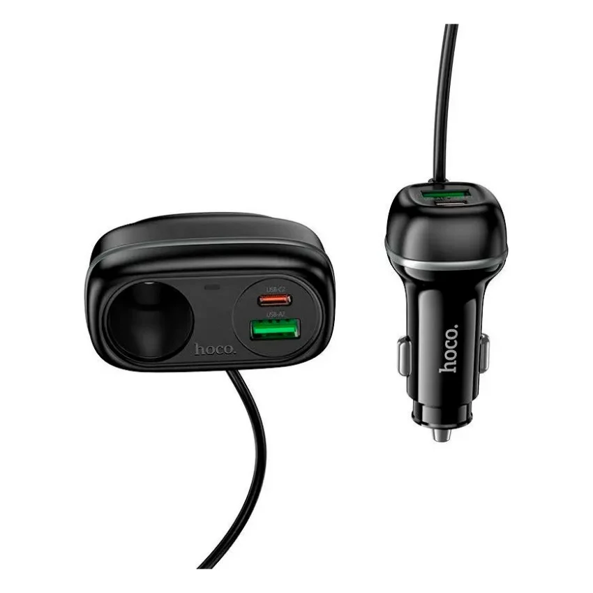 Зарядний пристрій HOCO HOCO Z59A Rank 96W 2xUSB + 2xUSB Black (6942007641517) — фото 4