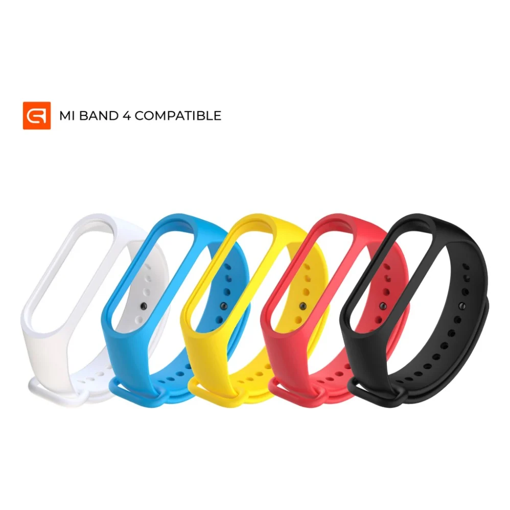 Ремінець до фітнес браслета Armorstandart комплект 5шт Xiaomi Mi Band 4/3 Captain M (ARM54422)