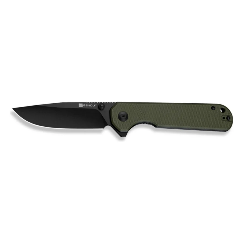 Ніж Sencut Aetheris, Darkwash, зелений G10 (S24095-2)