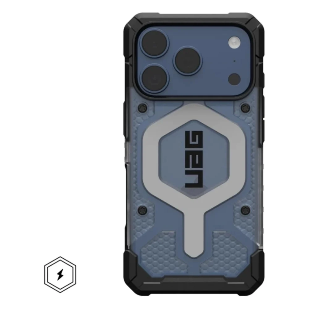 Чохол до мобільного телефона UAG Pathfinder Clear MagSafe iPhone 17 Pro Ice/Silver (114551114333)