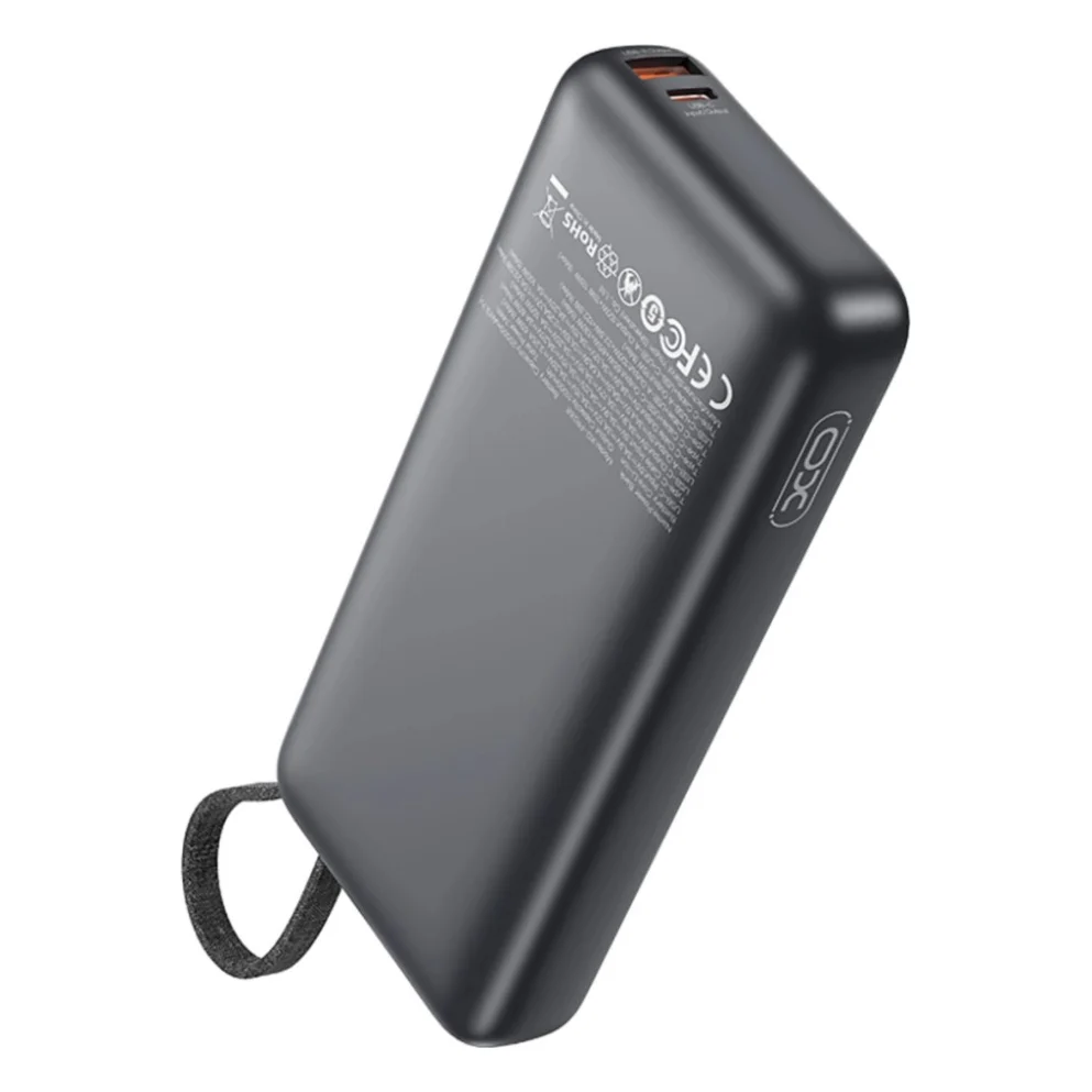 Батарея універсальна XO 20000mAh 130W, PD, QC (XO-PR268_grey) — фото 3