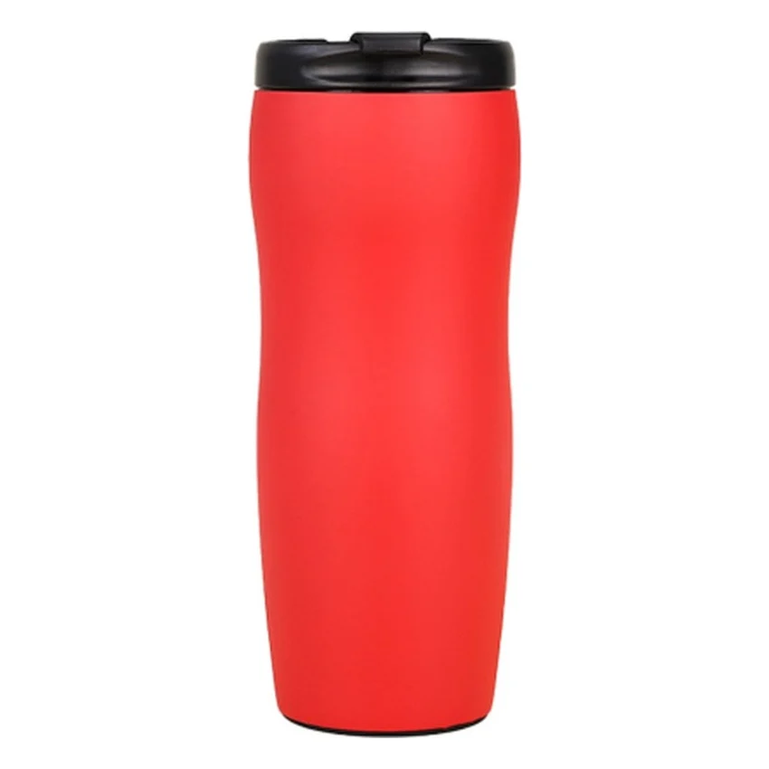 Термокружка Merlion 500 мл з відкидною кришкою, червона (Mug-500Red)