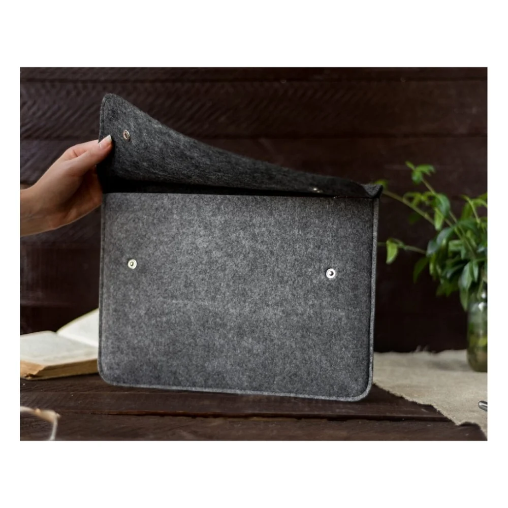 Чохол до ноутбука Gmakin 15" GM05 Black/Grey для Macbook Pro 15 (GM05-15) — фото 12