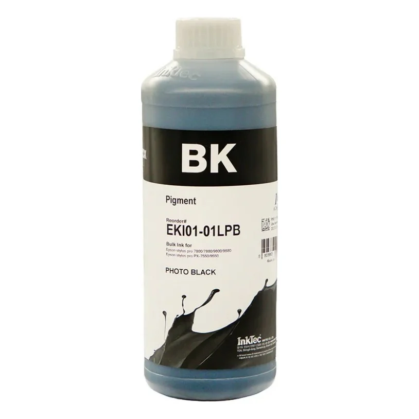 Чорнило InkTec Epson LFP Pigment Photo Black 1L (EKI01-01LPB)