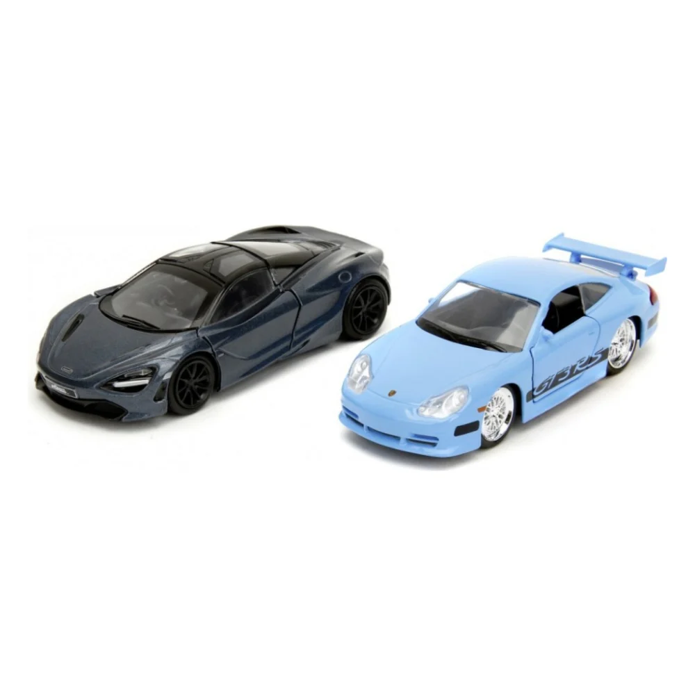 Машина Jada набiр автомоделей Fast and Furious Porsche 911 GT3 R5 і McLaren 7Z05 (253202012)