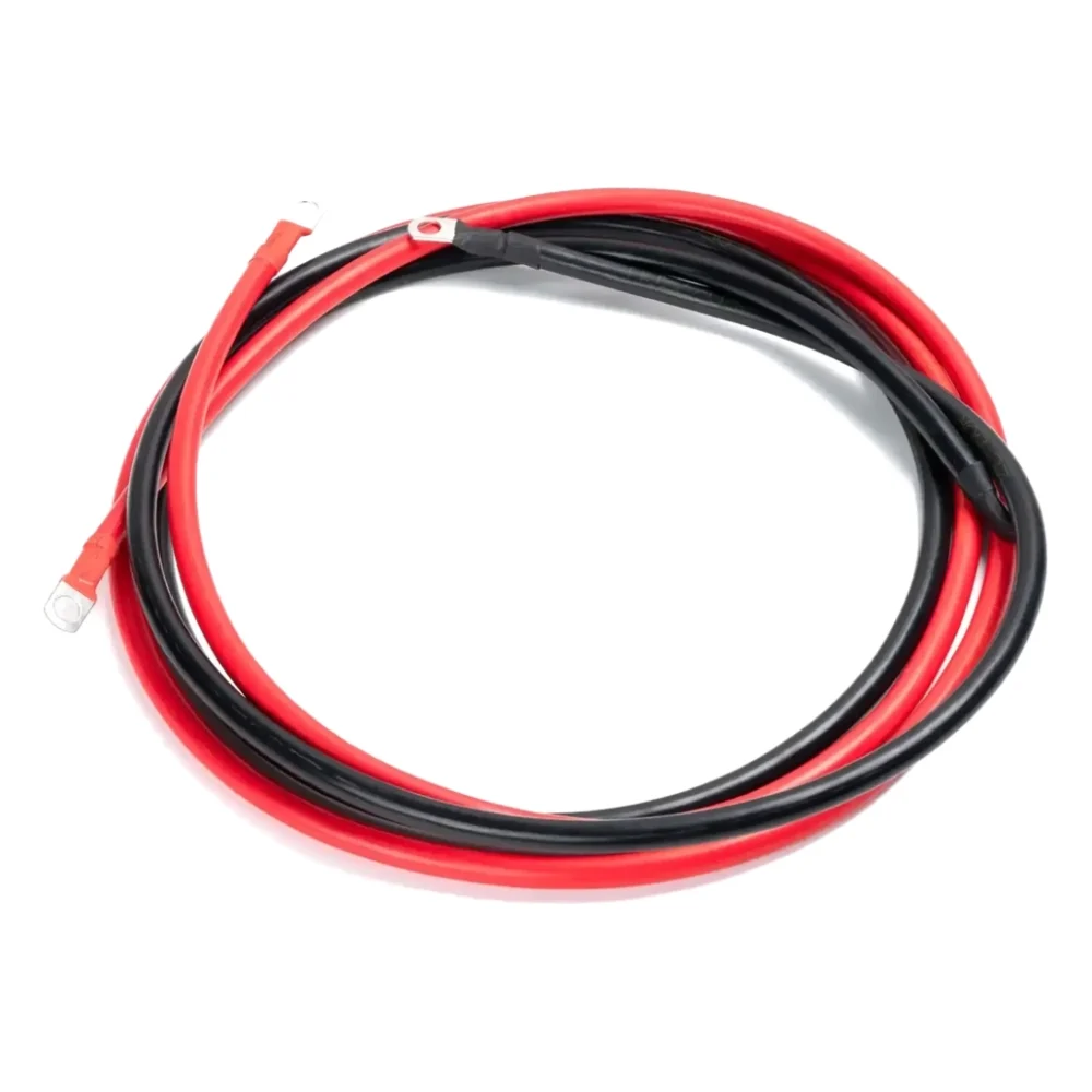 Кабель для підключення до інвертора Voltronic 25мм2 Black 2м.(2mblack25mm2)