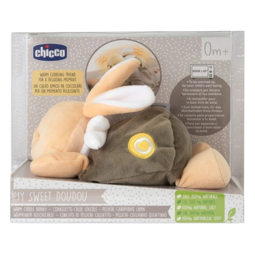 М'яка іграшка Chicco грілка Тепле зайченя Dou Dou (12161.00) — фото 5
