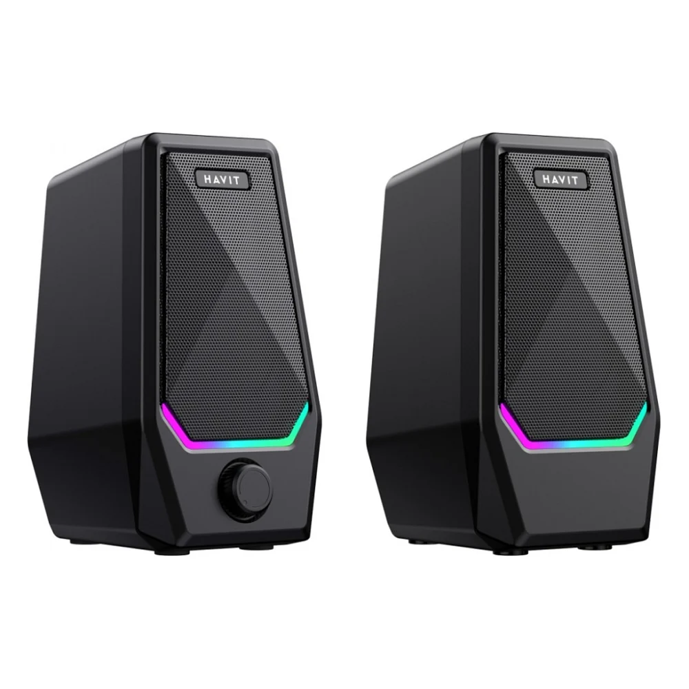 Акустична система Havit SK768 USB RGB Black (6939119042585)