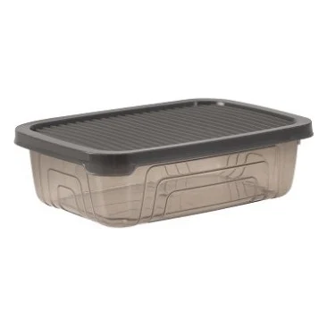 Харчовий контейнер Herevin Bowl Grey прямокутний 0.350 л (161330-012)