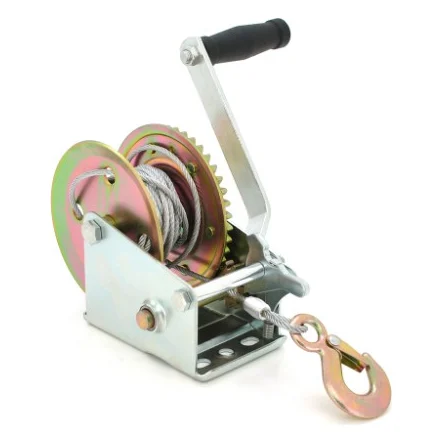 Лебідка Voltronic WO1000LB ручна барабанна, до 290кг, довжина троса 7м (WO1000LB)