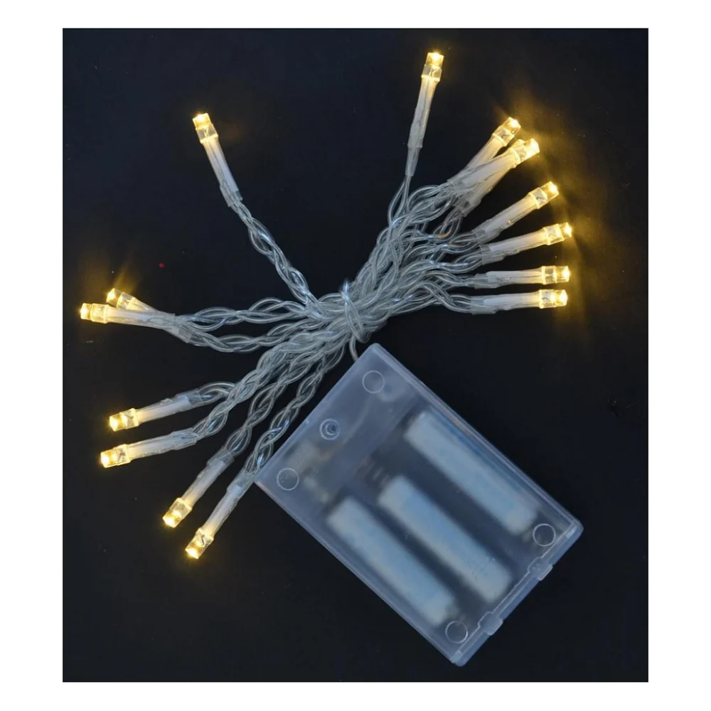 Гірлянда YES! Fun 15 LED лампочок, молочно-біла, 1,6 м (801126)