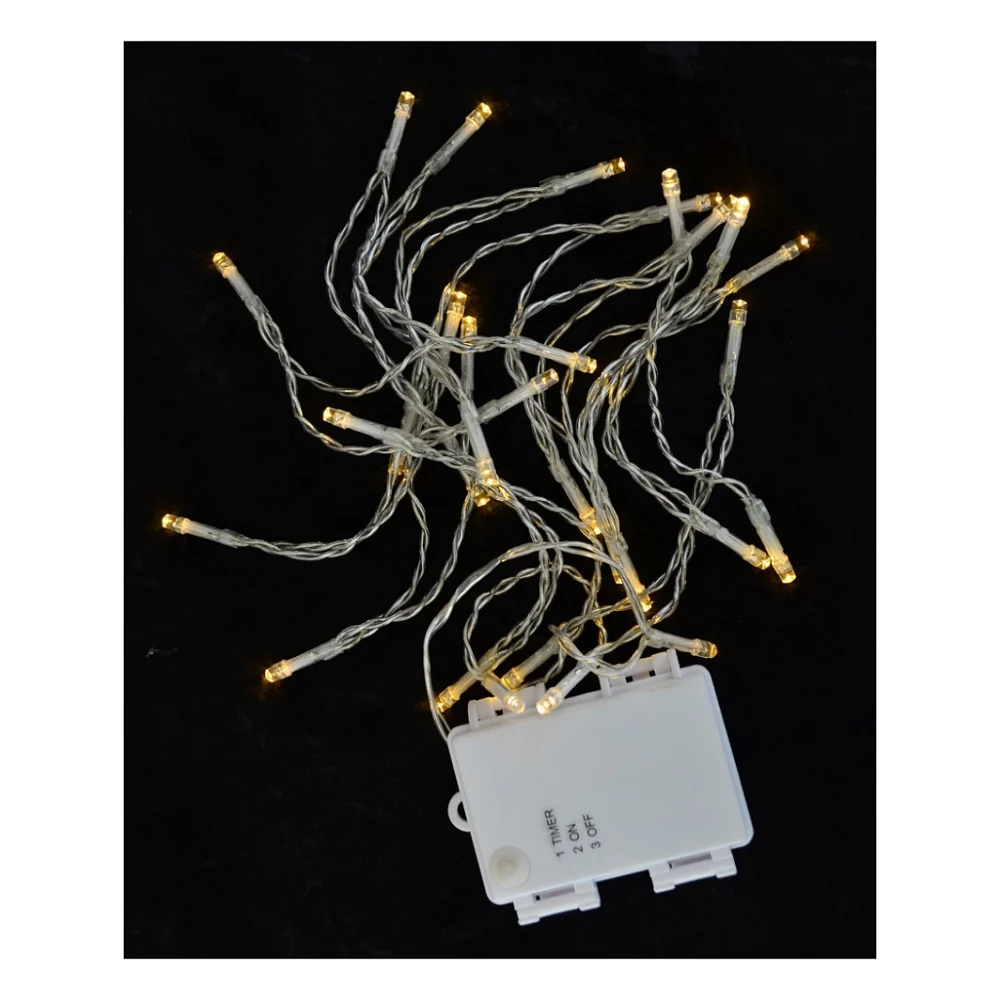 Гірлянда YES! Fun вулична, 30 LED лампочок, молочно-біла, 3,10 м (801134)