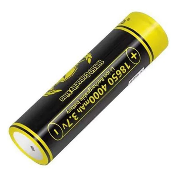 Акумулятор 18650 4000mah Li-Ion, (3800-4000mah), 3.7V (2.5-4.2V), Black/Yellow Liitokala (King-4000-JT)