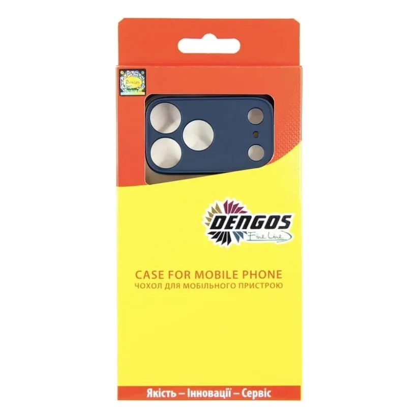 Чохол до мобільного телефона Dengos Matte iPhone 17 Pro Max Blue (DG-TPU-MATT-172) — фото 5