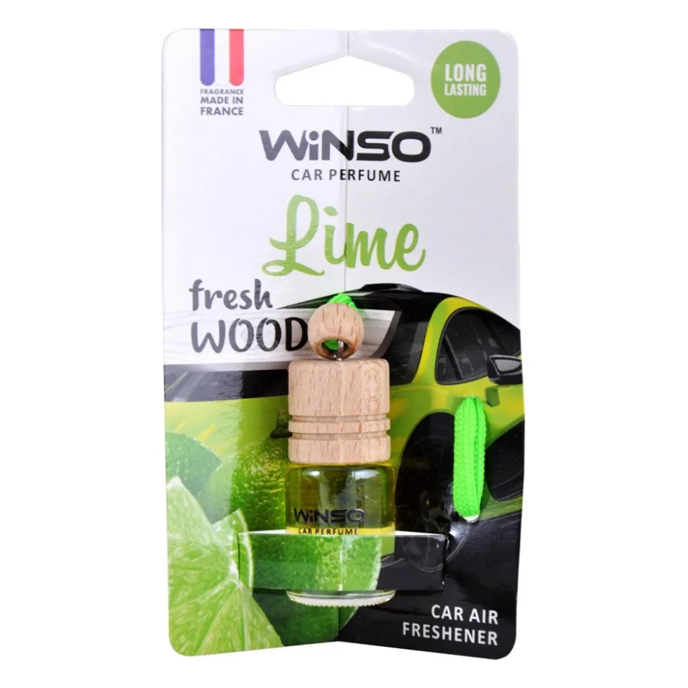 Ароматизатор для автомобіля WINSO Fresh WOOD Lime (530630)