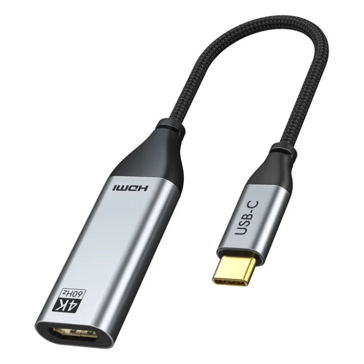 Перехідник USB-C M to HDMI F 0.2m V2.0 Cabletime (CA915385)