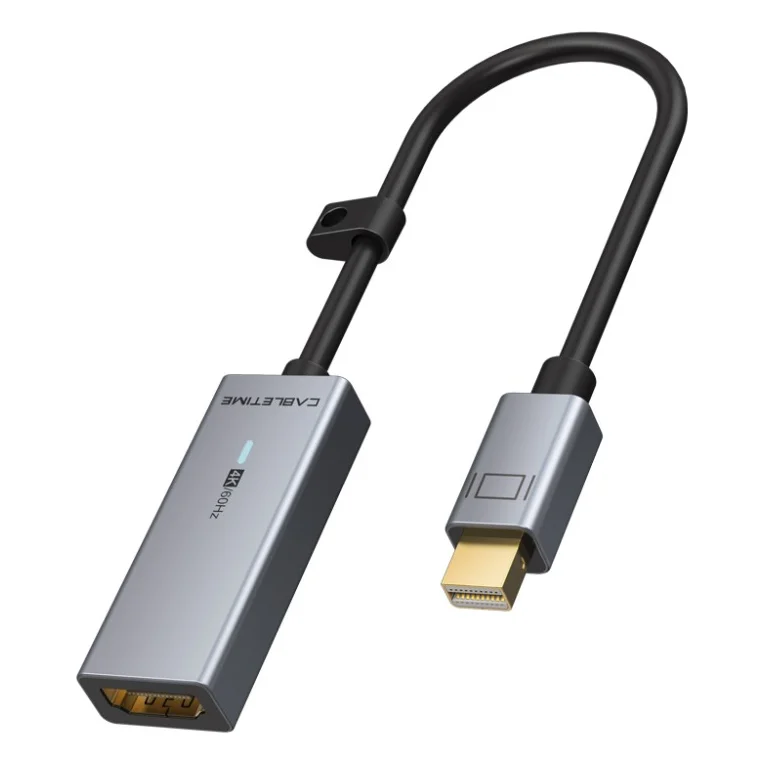 Перехідник miniDisplayPort M to HDMI F 0.15m 4K60Hz Cabletime (CA915347)