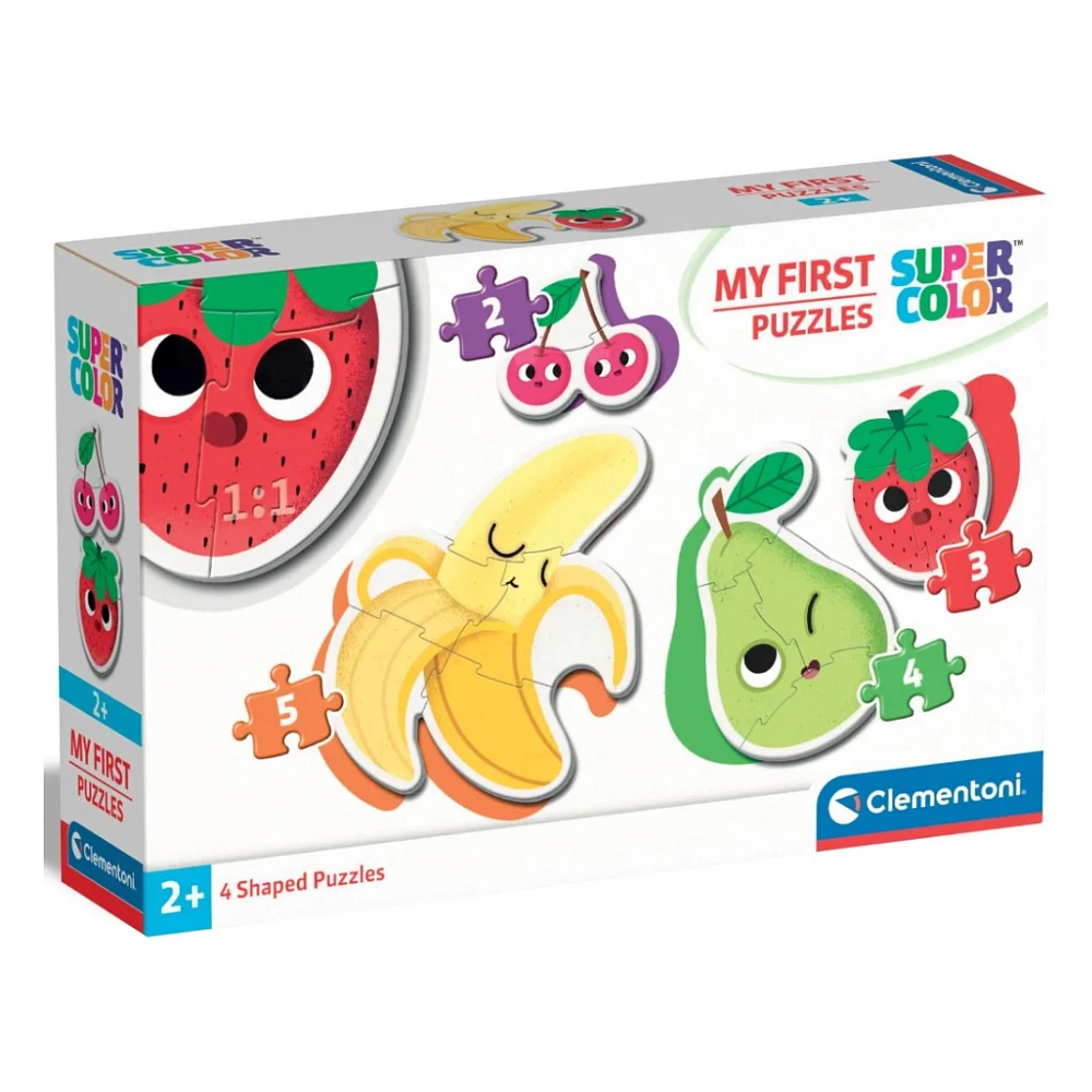 Пазл Clementoni 4 в 1 Fruits, серія My First Puzzles (20815)