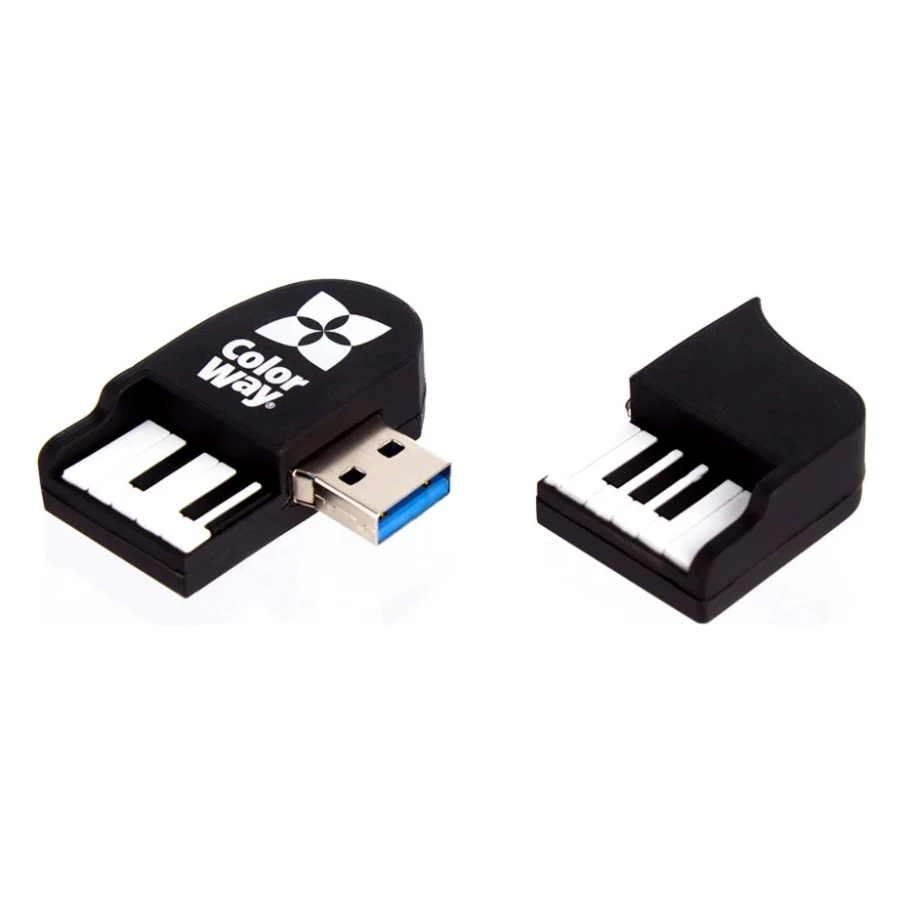 USB флеш накопичувач ColorWay Piano 32 GB 3.0 Black (CW-USBPO32) — фото 7