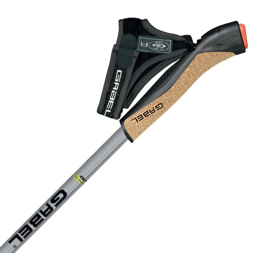 Палиці для скандинавської ходи Gabel X-5 Black/Yellow 120 (7008351131200) (DAS301831) — фото 2
