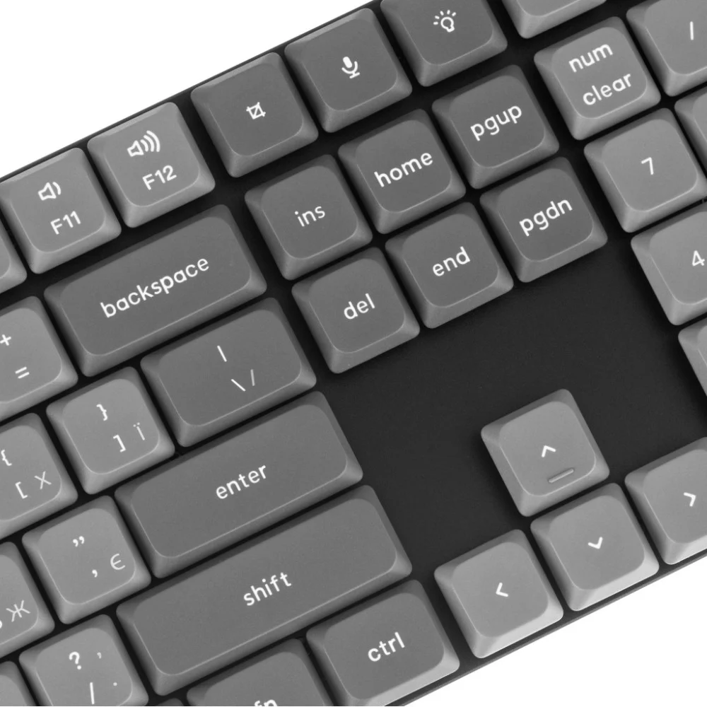 Клавіатура Keychron K5 Max Gateron MX 2.0 Brown White Led QMK Wireless/Bluetooth/USB-А UA Black (K5M-A3-UA) — фото 7
