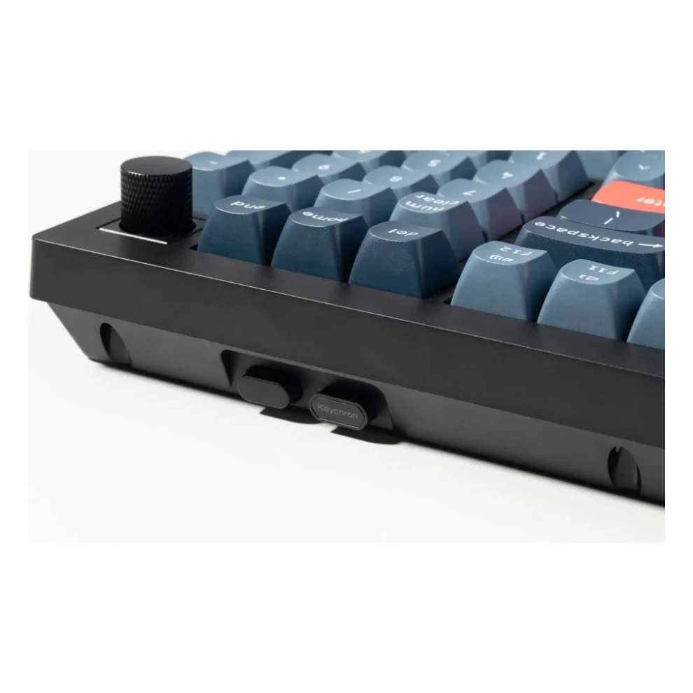 Клавіатура Keychron V5 Max Gateron Jupiter Brown Knob Hot-Swap QMK Wireless/Bluetooth/USB-А UA Black (V5M-D3-UA) — фото 5