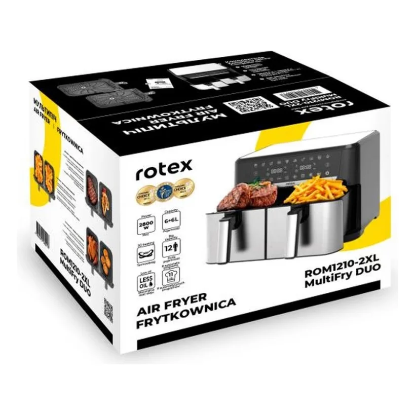 Мультипіч Rotex ROM1210-2XL MultiFry DUO — фото 10