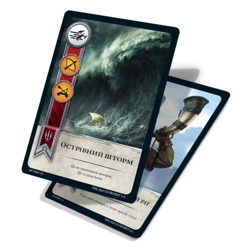 Настільна гра Geekach Games Гвинт. Легендарна карткова гра (Gwent: The Legendary Card Game) (укр.) (GKCH0270) — фото 4