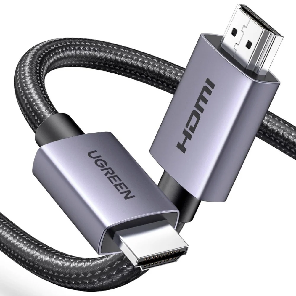 Кабель мультимедійний HDMI M to HDMI M 1.0m V2.0 4K60Hz HD153 black Ugreen (25297)
