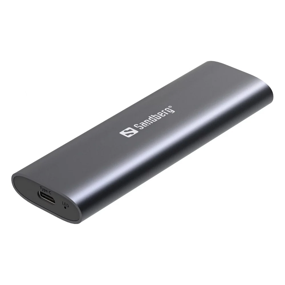 Кишеня зовнішня Sandberg SSD M.2, (NVMe) M-Key USB Type-C 3.2 (136-39)