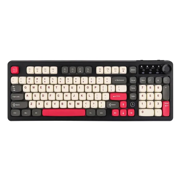 Клавіатура Ajazz AF98 PLUS Black Shark Red (AF98-PLUS-BSR)
