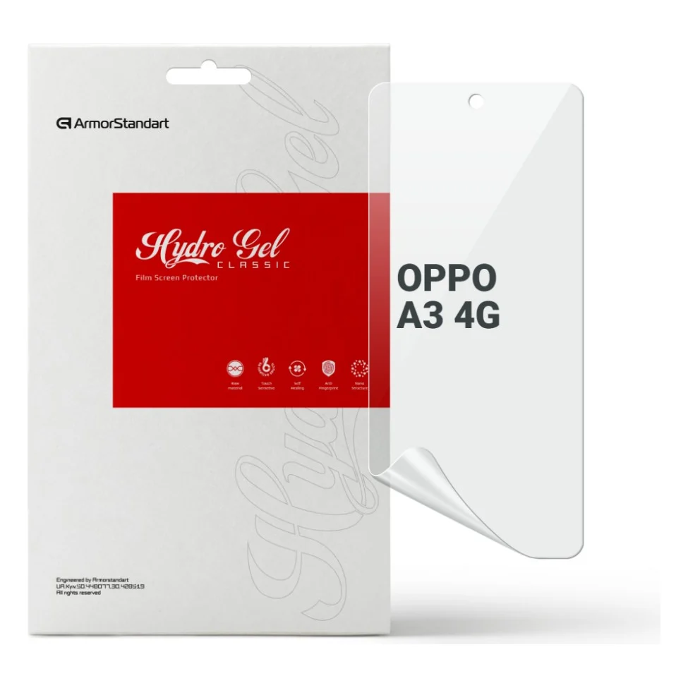 Плівка захисна Armorstandart hydrogel OPPO A3 4G (ARM80894)