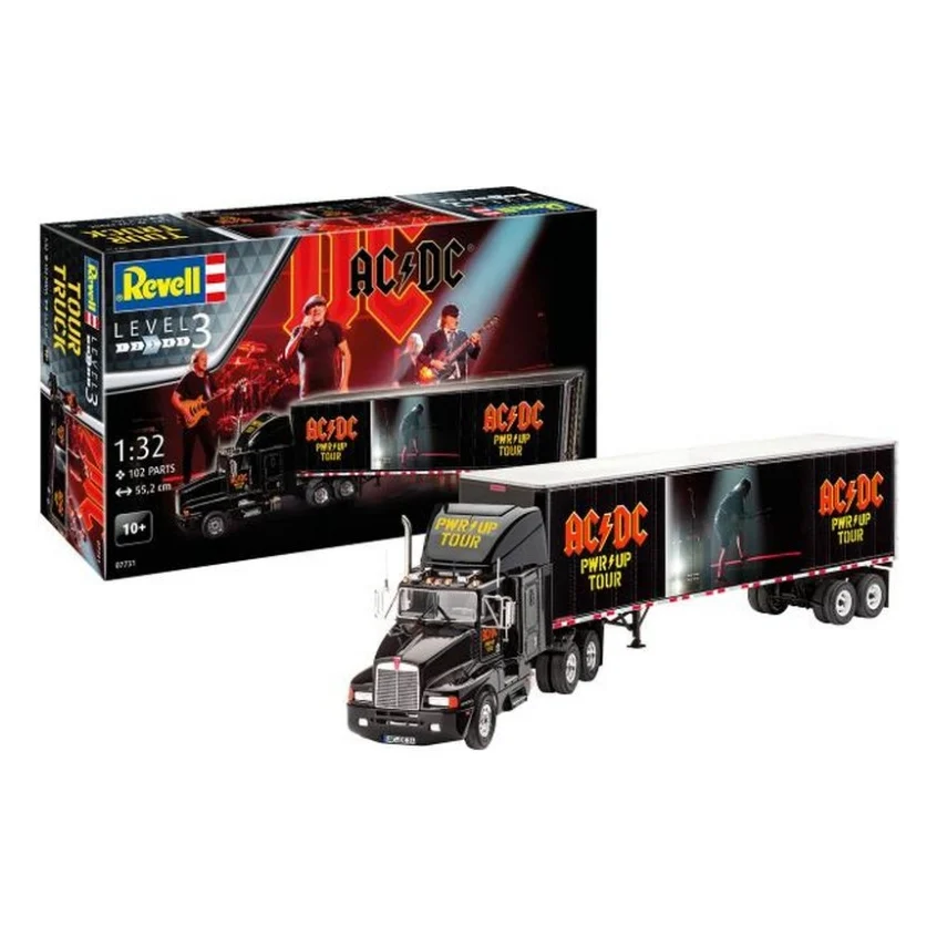Збірна модель Revell Турне AC/DC вантажівка «Power Up», рівень 3, 1:32 (RVL-07731)