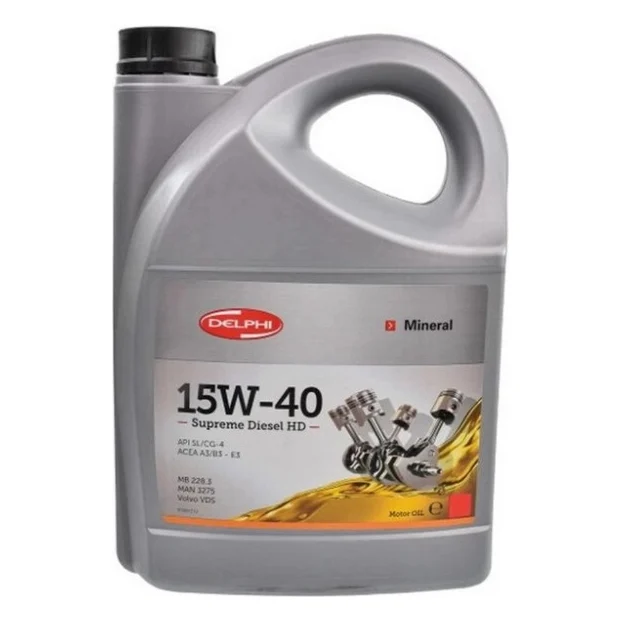 Моторна олива Delphi Supreme Diesel 15W-40, 4л (25185360)