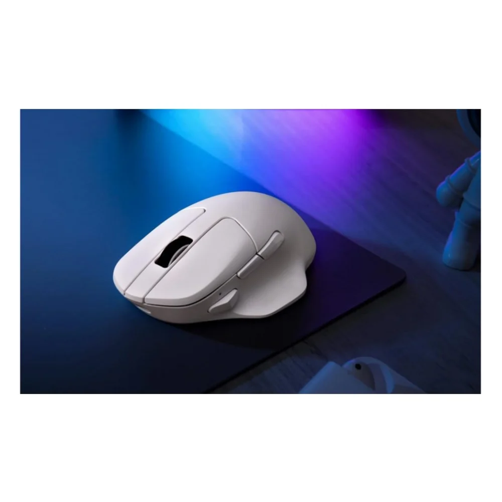 Мишка Keychron M7 Wireless/Bluetooth/USB White (M7-A3) — фото 4